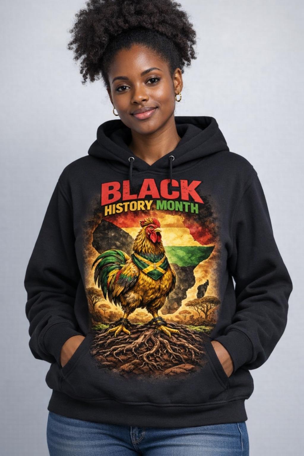 Black blk history Hoodie