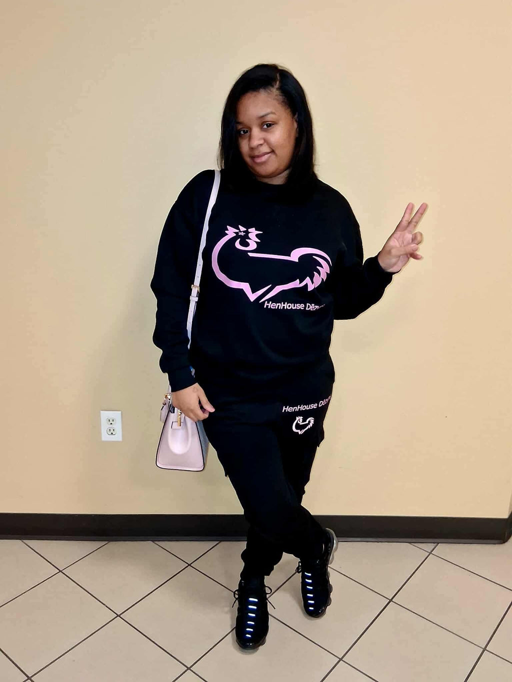 Pretty Hen Sweat Suit