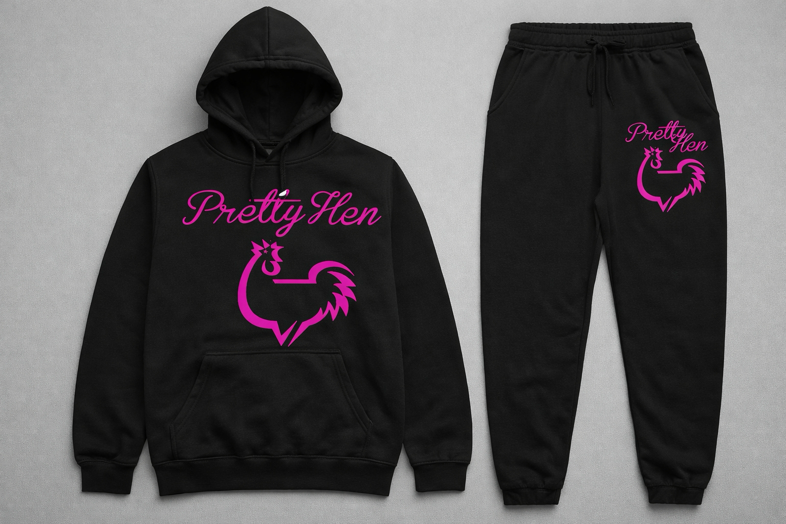 Pretty Hen Sweat Suit